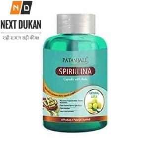 Patanjali Spirulina Capsules with Amla 60 Tablets