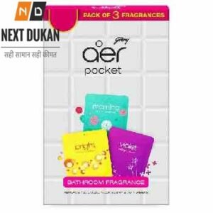 Godrej aer Pocket – Bathroom Fragrances – 3×10 g Pack