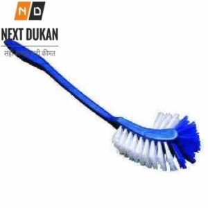 Plastic Round Handle Double Sided Toilet Brush
