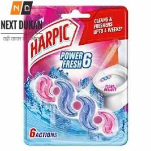 Harpic Power Fresh 6 Toilet Cleaner Rim Block, Floral Delight – 35 g