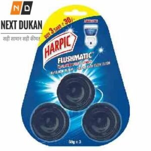 Harpic Flushmatic Toilet In Cistern Block – (50g) (Pack of 3, Aquamarine