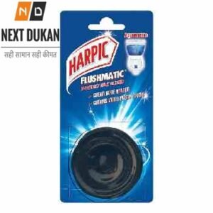 Harpic Flushmatic In-Cistern Toilet Cleaner Block, Aquamarine