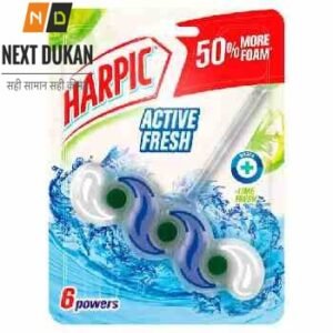 Harpic Fresh Power 6 Rim Block Bleach Lime Fresh Toilet Cleaner