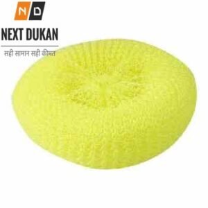 Yellow Nylon Dish Scrubber