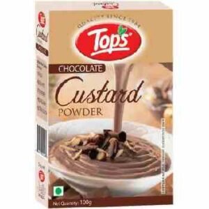 Tops Custard Powder – Chocolate, 100g