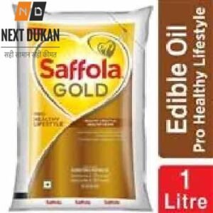 Saffola Gold, Pro Healthy Lifestyle Cooking Oil, 1 L Pouch