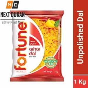 Fortune Unpolished Arhar Dal, 1 Kg
