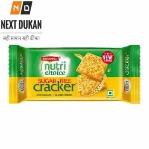 Britannia NutriChoice Sugar Free Cracker Biscuits, 100g