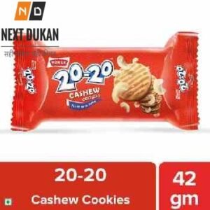 Parle 20 20 Cookies Cashew 42 Gm