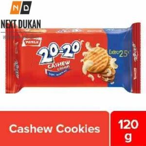 Parle 20 20 Cookies Cashew 120gm