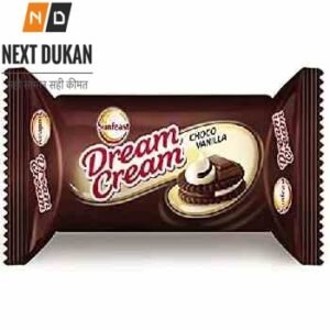 Sunfeast Dream Cream Choco Vanilla Cream Biscuit 60 Gm