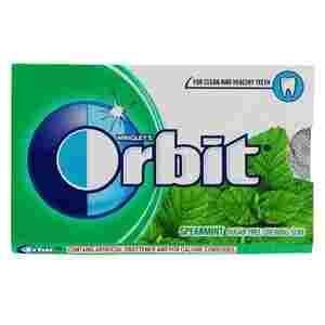 Orbit Sugar Free Chewing Gum – Spearmint, 8.8 g