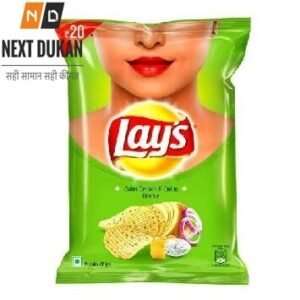 Lays Potato Chips – Calm Cream & Onion Flavour, 28 g