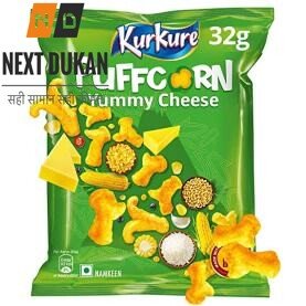 Kurkure Namkeen – Puffcorn (Yummy Cheese) – 55 g