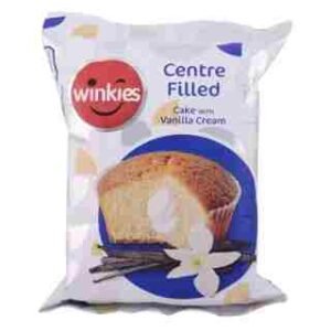 Winkies Centre Filled Vanilla Cream Cake,35gm