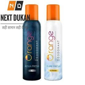 O’range Aqua Fresh Men’s Deodorant and O’range Pure Fresh