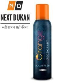 Orange AQUA FRESH Deodorant Spray – For Men  (150 ml)