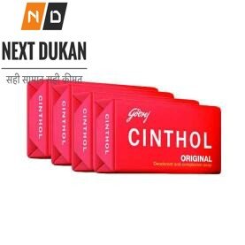 Cinthol Original Bath Soap, 100g (Pack of 4)