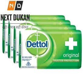 Dettol Original Soap, 125g (Pack Of 4)