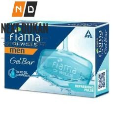 Fiama Men Refreshing Pulse Gel Bar, 125g