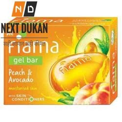 Fiama Gel Bar Peach and Avocado, 125g