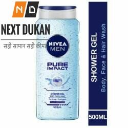 NIVEA Men Pure Impact Shower Gel, 500ml