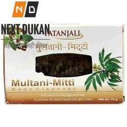 Patanjali Multani Mitti Body Cleanser, 75g