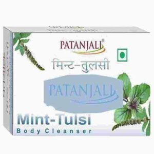 Patanjali Body Cleanser Bar, Mint Tulsi, 75g
