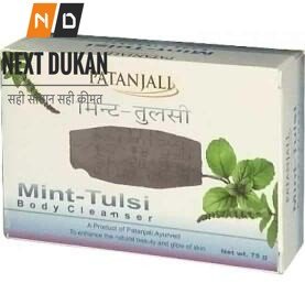 Patanjali Mint Tulsi Body Cleanser(75 g)