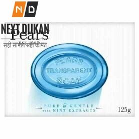 Pears Pure & Gentle Transparent Soap With Mint Extracts 125g Bar