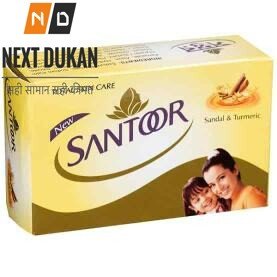 Santoor Sandal & Turmeric Soap 100 g