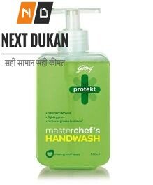 Godrej Protekt Masterchef’s Liquid Handwash Bottle, 300 ml