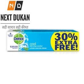Dettol Cool Shaving Cream (Free 30% Extra) 60 g