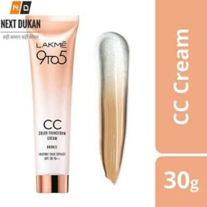 Lakme 9 to 5 CC Color Transform Face Cream SPF 30 PA++ – Beige