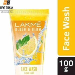 Lakmé Blush and Glow Lemon Fresh Facewash, 100g