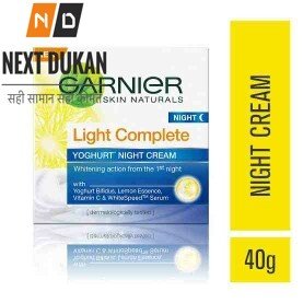 Garnier Skin Naturals Light Complete Night Cream, 40g