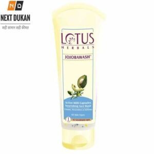 Lotus Herbals Jojoba Face Wash, Active Milli Capsules, 120g