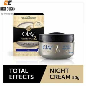 OLAY Night Cream Total Effects 7 in 1, Anti-Ageing Moisturiser, 50g