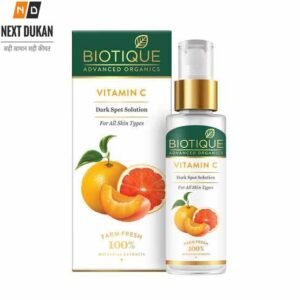 Biotique Vitamin C Dark Spot Solution Face Serum for All Skin Types, 30ml