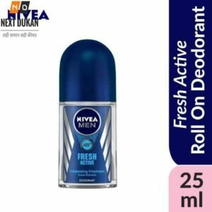Nivea Deodorant Roll-On for Men, Fresh Active Original, 50ml