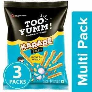 Too Yumm Karare Noodle Masala, 75g pack of 3
