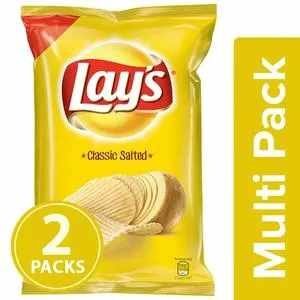 Lay’s Classic Salted Chips – Pack of 2