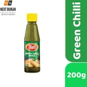 Tops Green Chilli Sauce, 200g