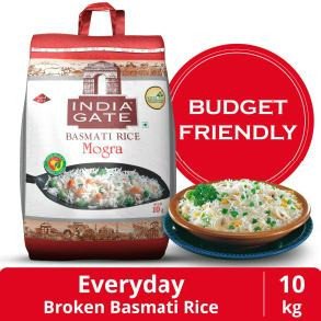 India Gate Basmati Rice Mogra 10 Kg Bag