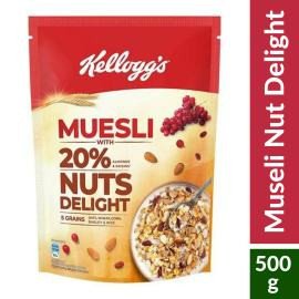 Kelloggs Muesli – With 20% Nuts Delight, 500 g