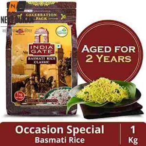 India Gate Classic Basmati Rice, 1kg