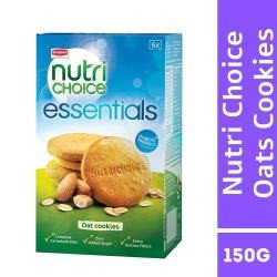Britannia Nutri Choice Cookies Oats Biscuits 150 Gm