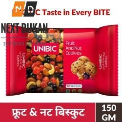 UNIBIC Fruit & Nut Cookies, 150 g