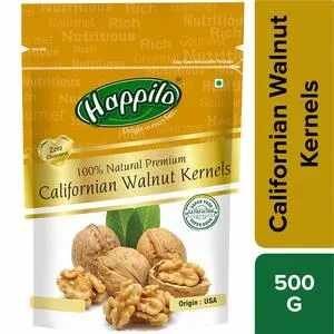 Happilo Premium 100% Natural Californian Walnut Kernels, 500g