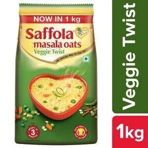 Saffola Masala Oats, Veggie Twist, 1 kg